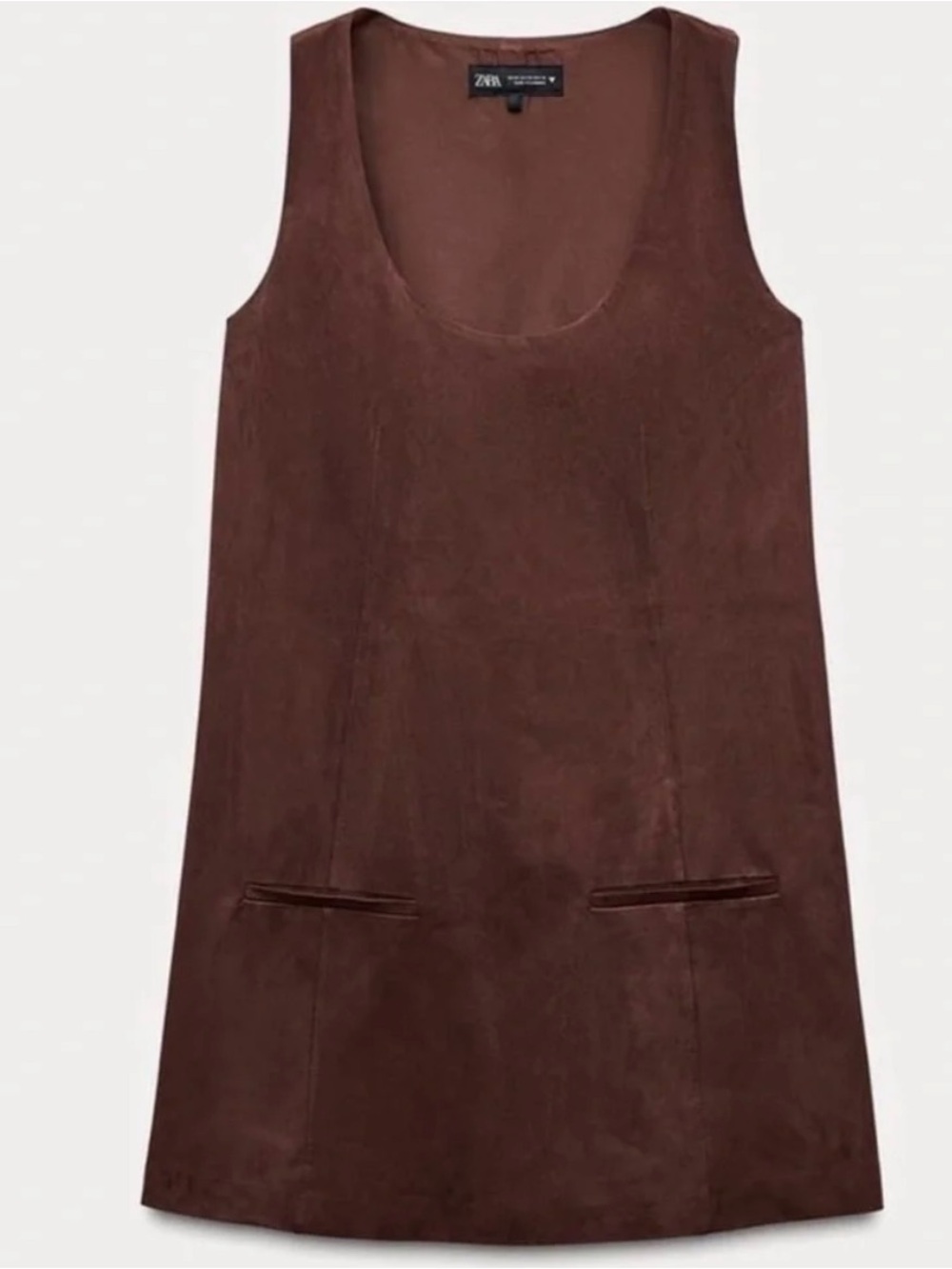 Zara Suede Mini Dress